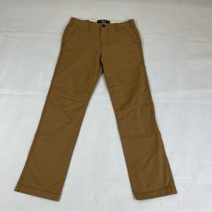Hollister Mens Epic Flex Slim Straight Khaki Chino Pants Size: 28x30